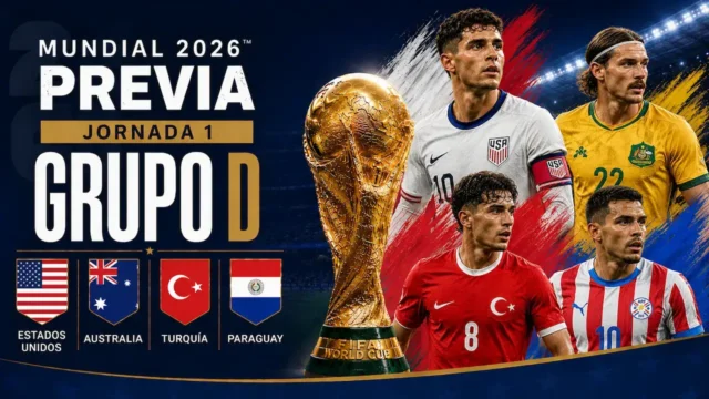 Alineaciones Probables Grupo D - Jornada 1 Alineaciones Probables Grupo D - Jornada 1 Mundial 2026