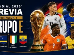 Alineaciones Probables Grupo E - Jornada 1 Mundial 2026