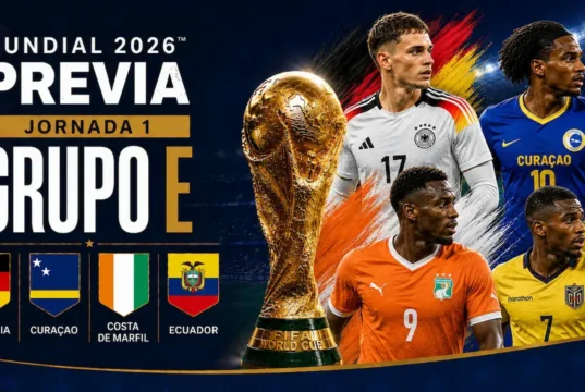 Alineaciones Probables Grupo E - Jornada 1 Mundial 2026