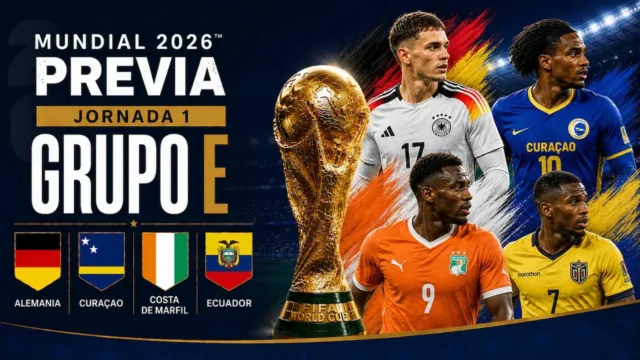 Alineaciones Probables Grupo E - Jornada 1 Alineaciones Probables Grupo E - Jornada 1 Mundial 2026