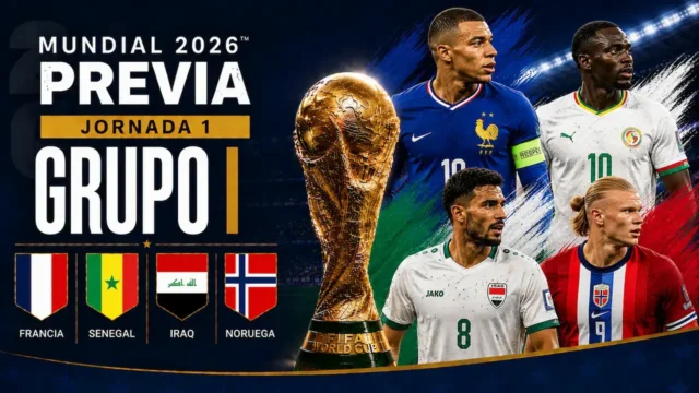Alineaciones Probables Grupo I - Jornada 1 Mundial 2026