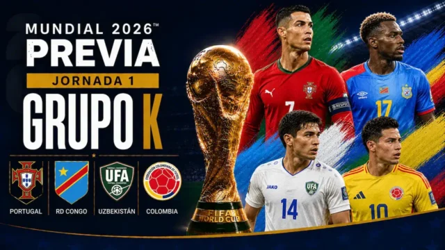 Alineaciones Probables Grupo K - Jornada 1 Mundial 2026
