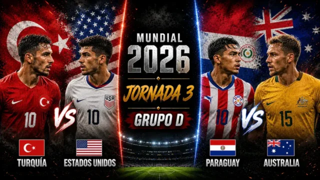 Alineaciones Probables grupo D - Jornada 3 Mundial 2026 Alineaciones Probables grupo D - Jornada 3 Mundial 2026