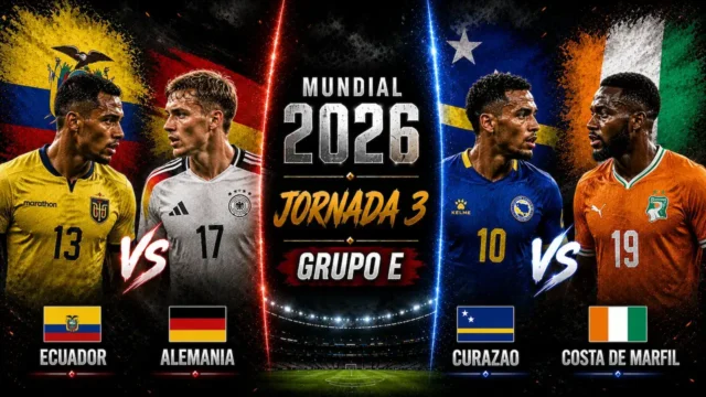 Alineaciones Probables grupo E - Jornada 3 Mundial 2026 Alineaciones Probables grupo E - Jornada 3 Mundial 2026