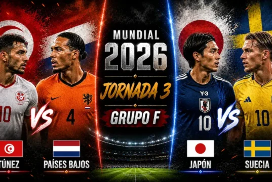 Alineaciones Probables grupo F - Jornada 3 Mundial 2026