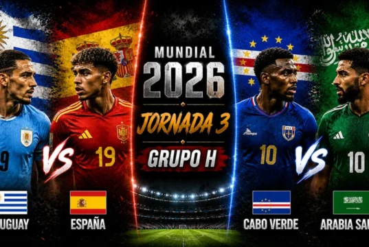 Alineaciones Probables grupo H - Jornada 3 Mundial 2026