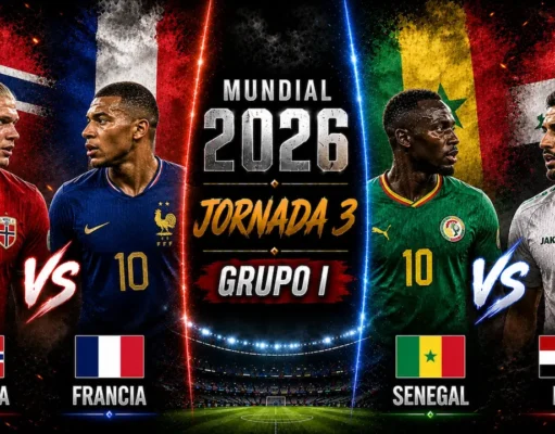Alineaciones Probables grupo I - Jornada 3 Mundial 2026