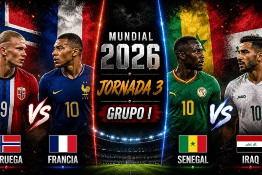 Alineaciones Probables grupo I - Jornada 3 Mundial 2026
