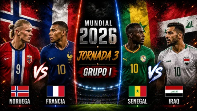 Alineaciones Probables grupo I - Jornada 3 Mundial 2026