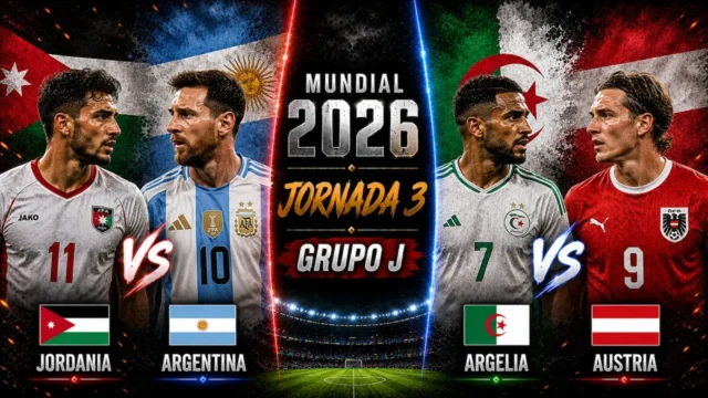 Alineaciones Probables grupo J - Jornada 3 Mundial 2026