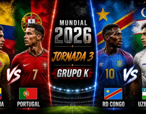 Alineaciones Probables grupo K - Jornada 3 Mundial 2026