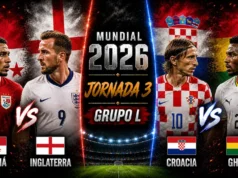 Alineaciones Probables grupo L - Jornada 3 Mundial 2026