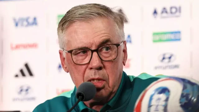 Carlo Ancelotti Brasil rueda de prensa Carlo Ancelotti Brasil rueda de prensa
