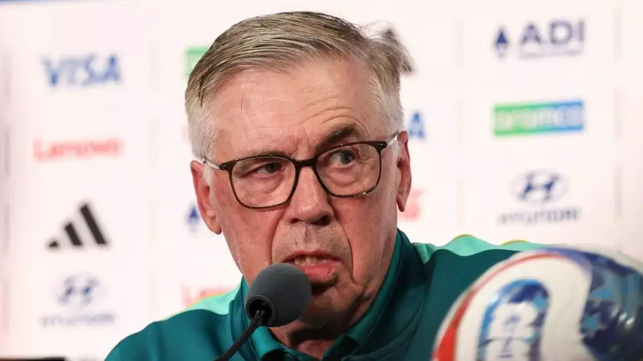 Carlo Ancelotti Brasil rueda de prensa