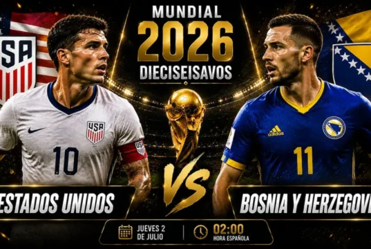 Estados Unidos - Bosnia Dieciseisavos Mundial