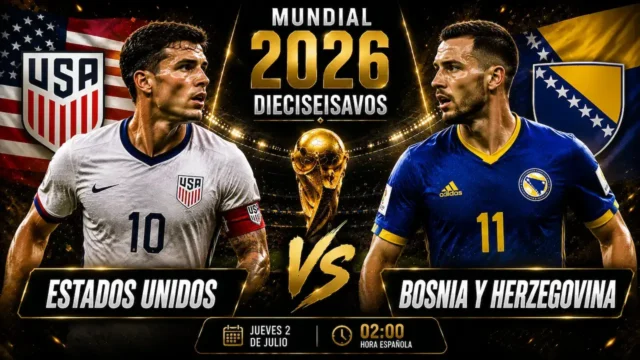 Estados Unidos - Bosnia Dieciseisavos Mundial