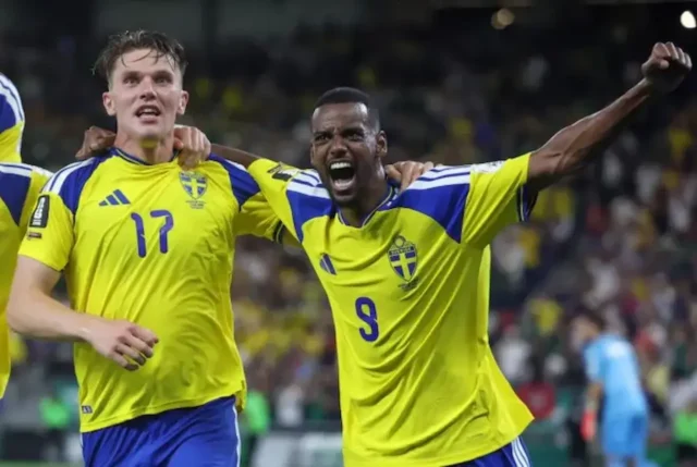 Isak y Gyökeres Suecia