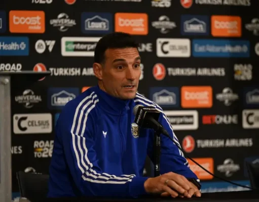 Scaloni habla sobre posibles cambios en el once Lionel Scaloni Argentina rueda de prensa