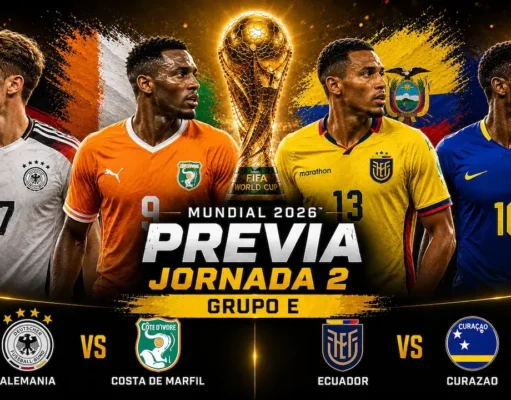 Previa y Alineaciones Probables Grupo E - Jornada 2