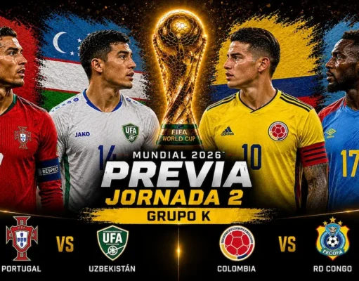 Previa y Alineaciones Probables Grupo K - Jornada 2