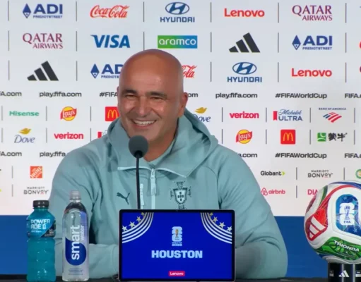 Roberto Martínez, sobre la posibilidad de jugar con dos delanteros Roberto Martinez Portugal Mundial