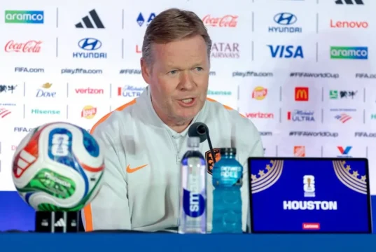 Ronald Koeman Países Bajos rueda de prensa