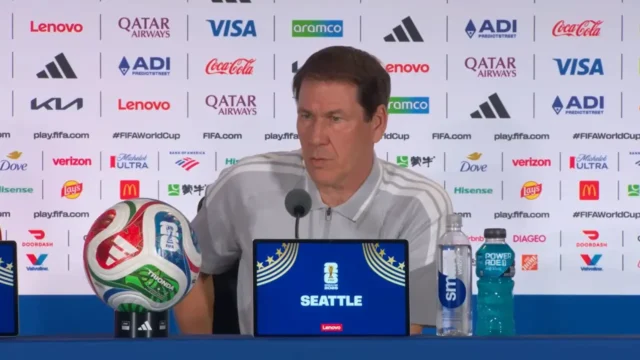 Rudi García Bélgica rueda de prensa Rudi García Bélgica rueda de prensa