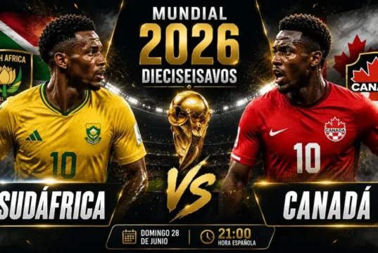 Previa y onces probables Sudáfrica - Canadá Dieciseisavos Mundial