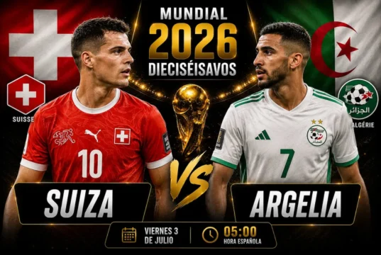 Suiza - Argelia