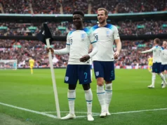 Bukayo Saka Harry Kane Inglaterra Fantasy