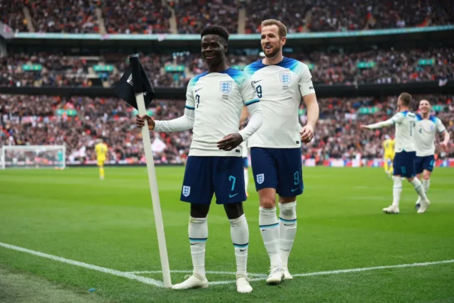 Bukayo Saka Harry Kane Inglaterra Fantasy Bukayo Saka Harry Kane Inglaterra Fantasy