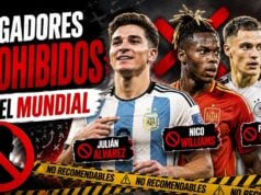 ¡10 jugadores prohibidos para el Mundial 2026 en Biwenger y Fantasy!