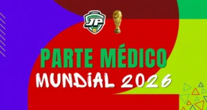 parte médico lesionados Mundial 2026