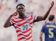 La FIFA «aplaza» el partido de suspensión a Balogun Balogun Estados Unidos