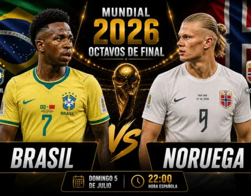 Brasil – Noruega: Alineaciones Probables y Previa Fantasy Previa y onces probables Brasil - Noruega octavos Mundial