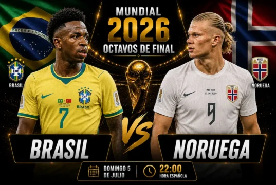 Previa y onces probables Brasil - Noruega octavos Mundial