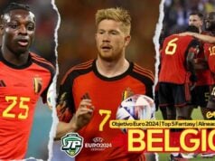 Bélgica fantasy Euro 2024