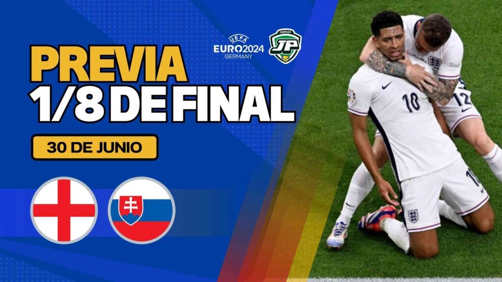 Alineaciones probables Inglaterra - Eslovaquia Euro 2024