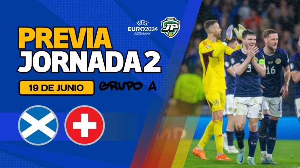 Previa Escocia - Suiza Jornada 2