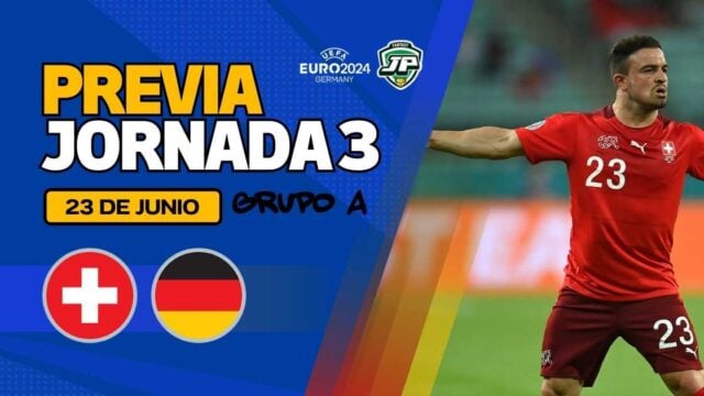 Previa Suiza - Alemania Jornada 3