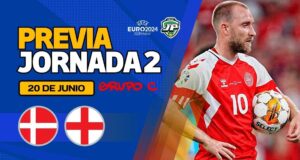 Previa Dinamarca - Inglaterra Jornada 2