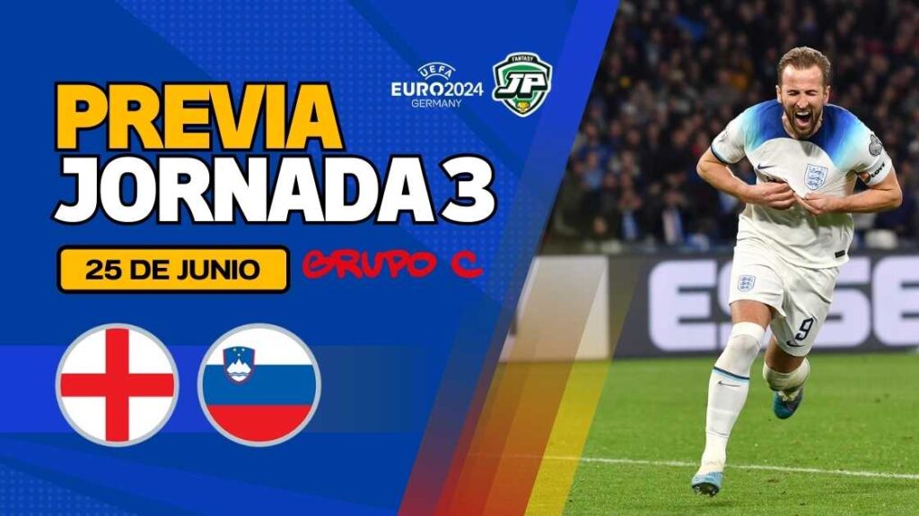 Previa Inglaterra - Eslovenia Jornada 3