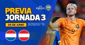 Previa Países Bajos - Austria Jornada 3