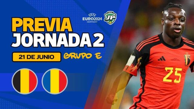 Previa Bélgica - Rumanía Jornada 2
