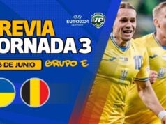 Previa Ucrania - Bélgica Jornada 3