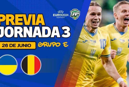 Previa Ucrania - Bélgica Jornada 3