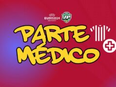 Parte médico lesionados Euro 2024