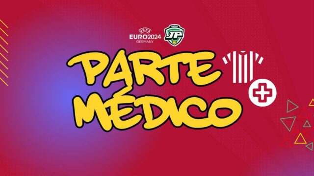 Parte médico lesionados Euro 2024