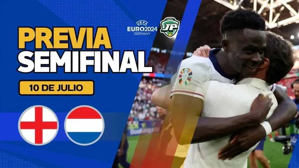 Alineaciones Probables Inglaterra - Países Bajos Euro 2024