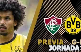 GRUPO F J1 Fluminense - Dortmund Mundial de Clubes FIFA 2025